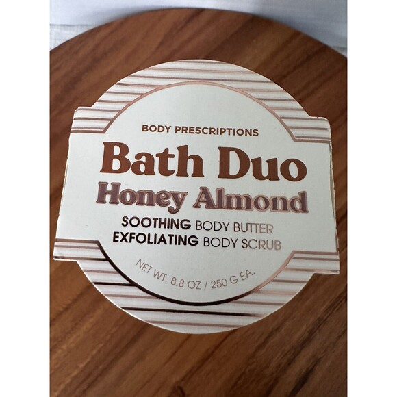 Body Prescriptions Honey Almond Bath Duo Body Scrub & Butter Fall/Autumn - Picture 2 of 4